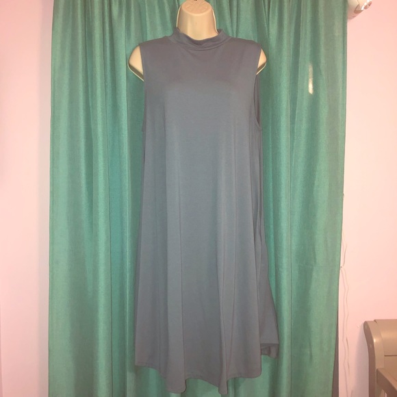 Zenana Outfitters Dresses & Skirts - Mock neck sleeveless dress